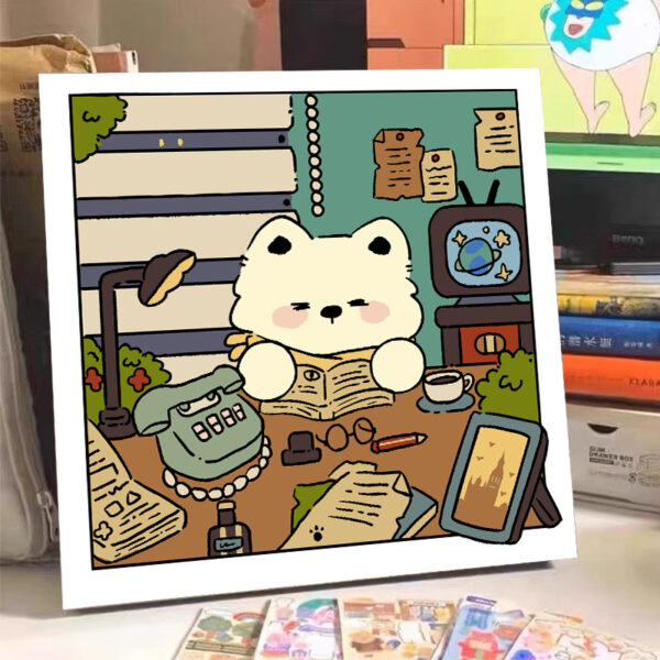 [popcorn baby] Painting by Numbers