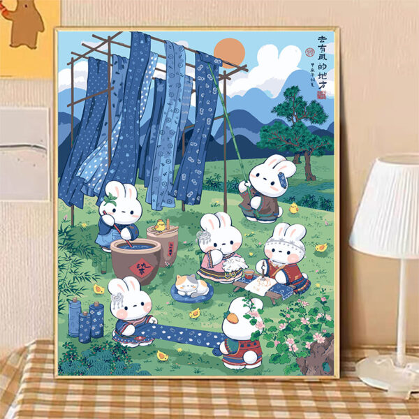 [dunhuang Kweichow Moutai ]Painting by Numbers