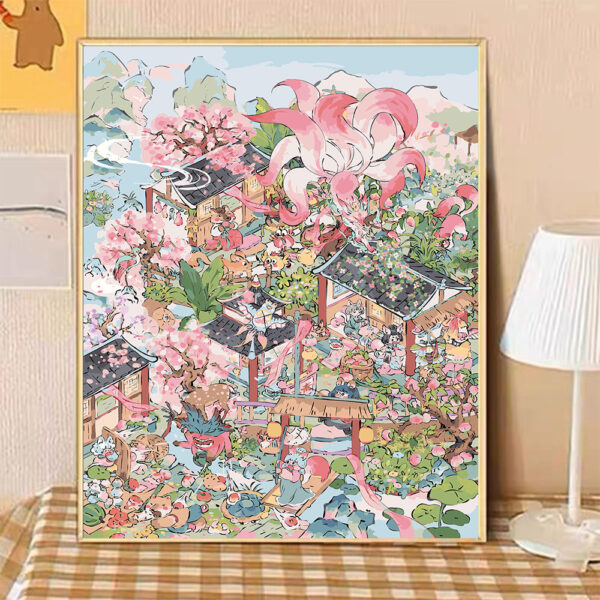 [secret city high restoration] Painting by Numbers