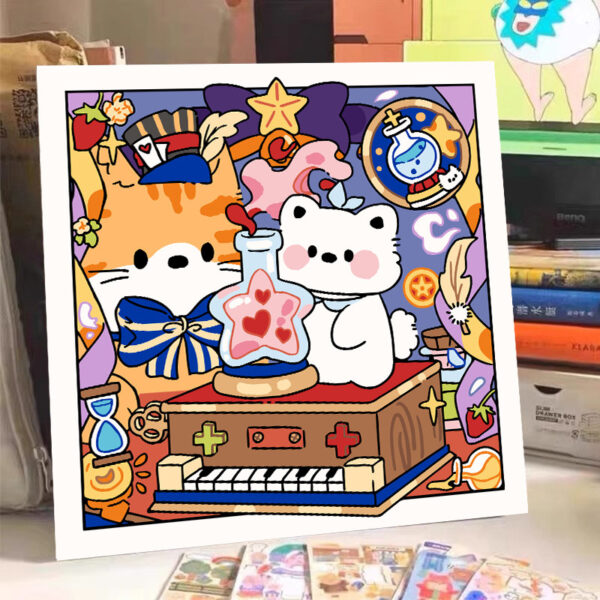 [baby Alice in Wonderland] Painting by Numbers