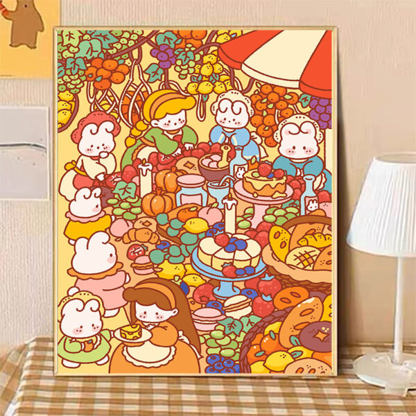 [dunhuang Kweichow Moutai ]Painting by Numbers