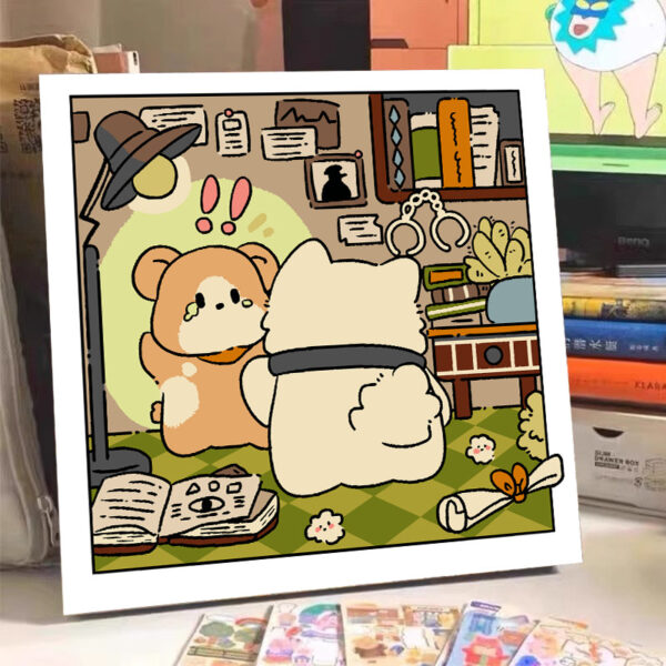 [popcorn baby] Painting by Numbers