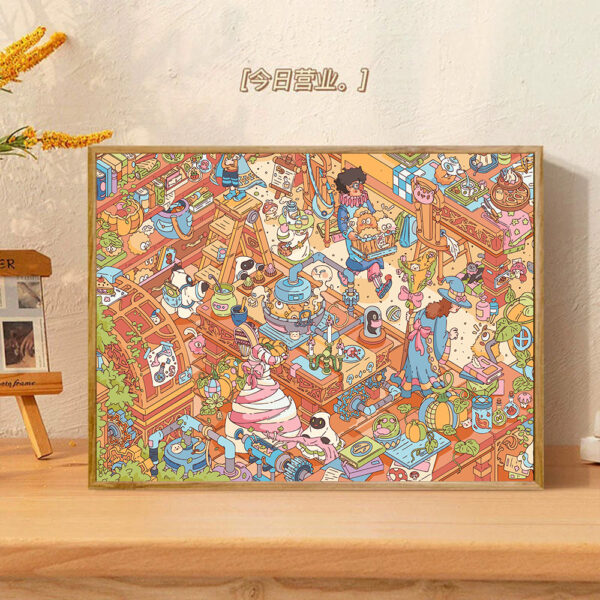 [three sweet and a little salty] Painting by Numbers