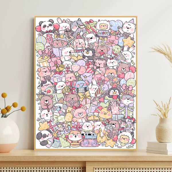 [9th generation backboard] Painting by Nmubers