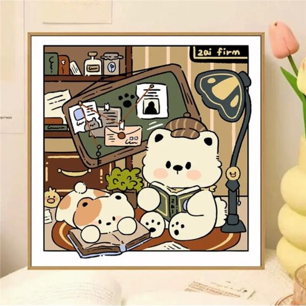 [milk fragrance town] Painting by Numbers