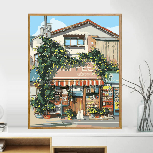 [Antique architecture] Painting by Numbers