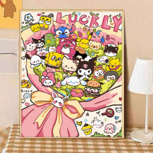 [Cartoon bouquet ] Painting by Numbers