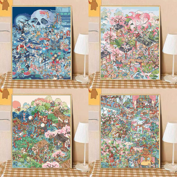[secret city high restoration] Painting by Numbers