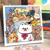 [popcorn baby] Painting by Numbers