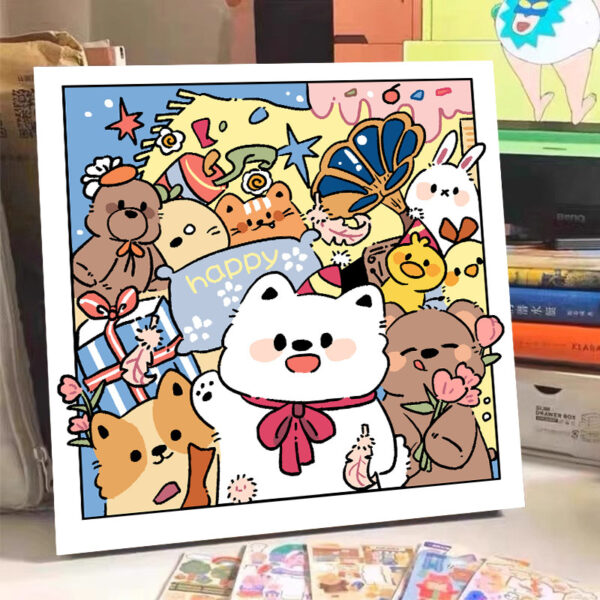 [popcorn baby] Painting by Numbers