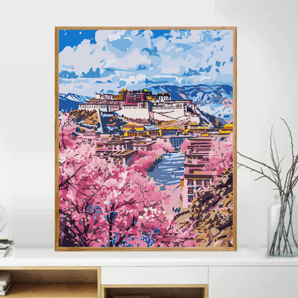 [Antique architecture] Painting by Numbers