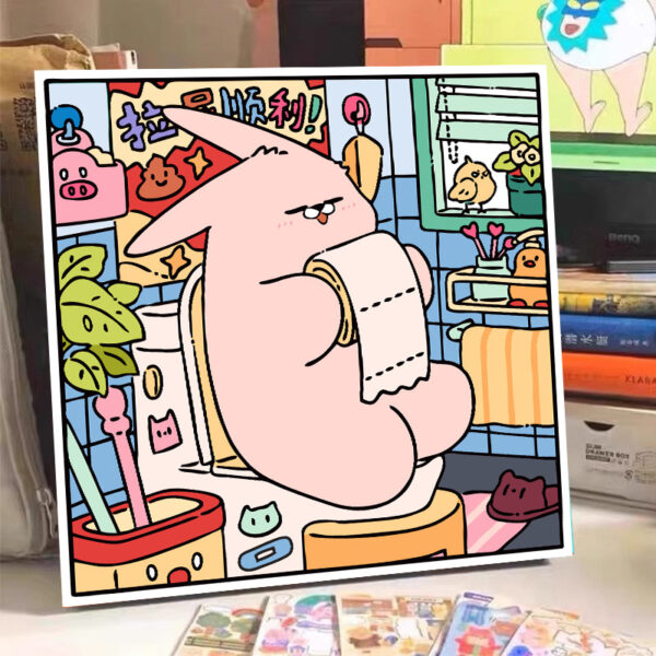 [popcorn baby] Painting by Numbers