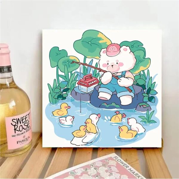 [milk fragrance town] Painting by Numbers