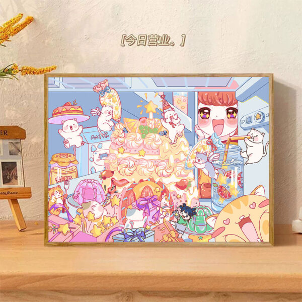 [9th generation backboard] Painting by Nmubers