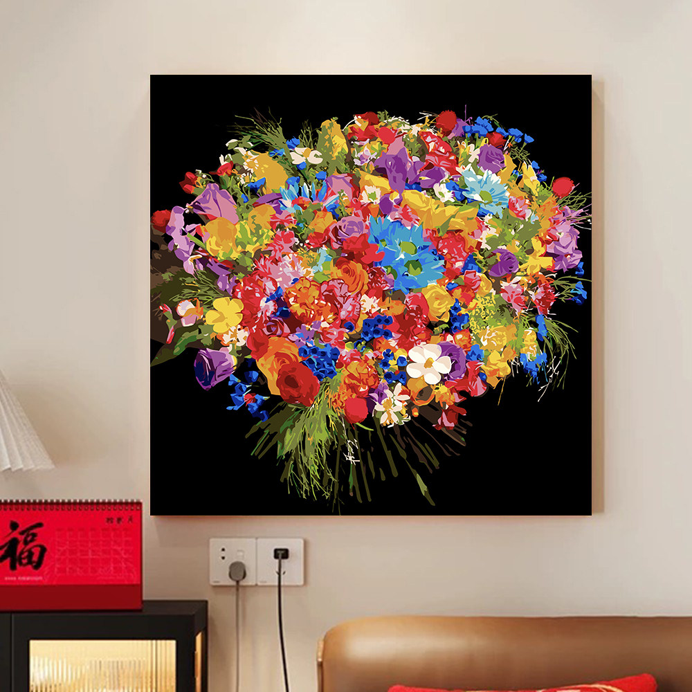 [send you a bouquet] Painting by Numbers