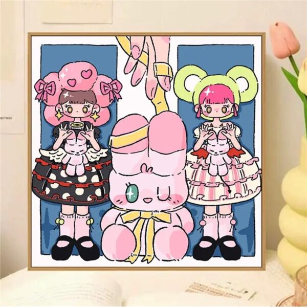 [milk fragrance town] Painting by Numbers