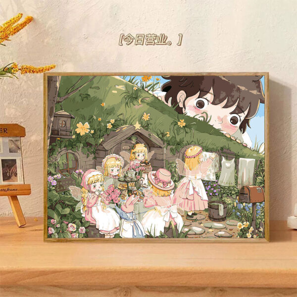 [9th generation backboard] Painting by Nmubers