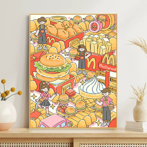 [9th generation backboard] Painting by Nmubers