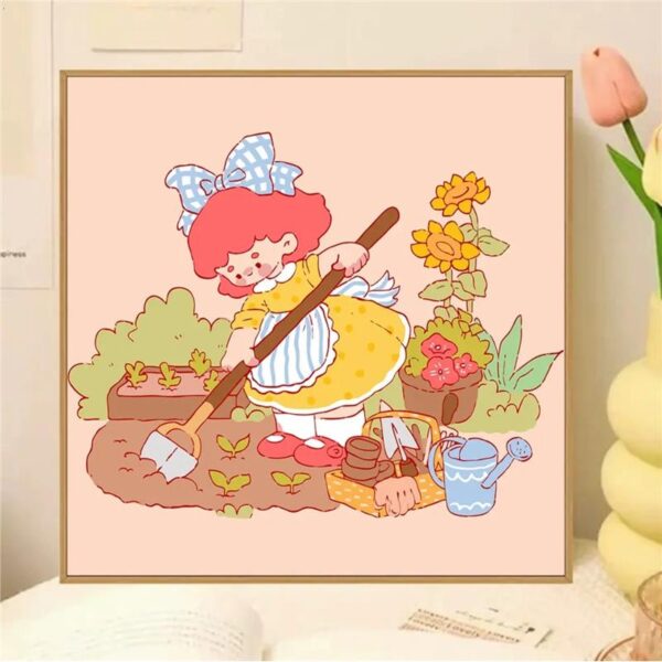 [milk fragrance town] Painting by Numbers
