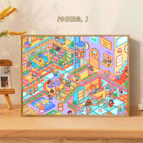 [9th generation backboard] Painting by Nmubers