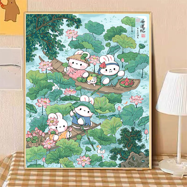 [dunhuang Kweichow Moutai ]Painting by Numbers