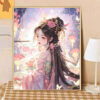 [Antique girl] Painting by Numbers