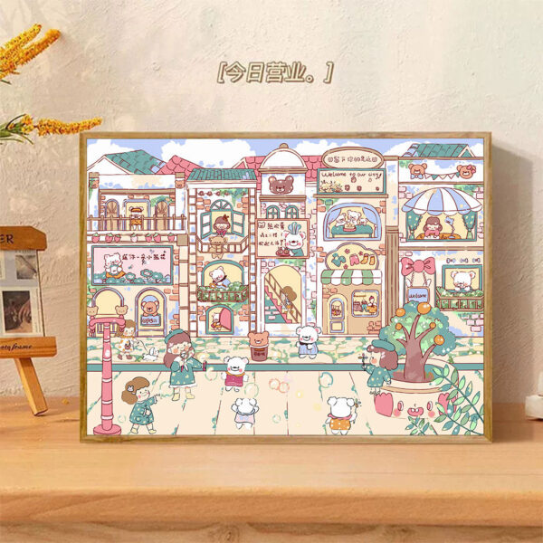 [9th generation backboard] Painting by Nmubers