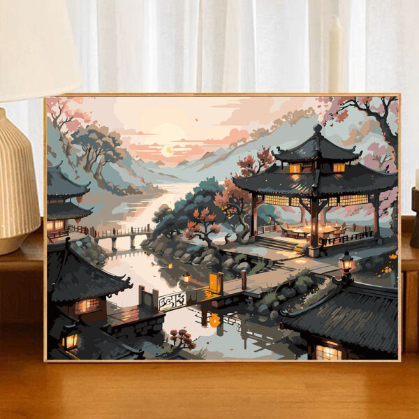 [Antique architecture] Painting by Numbers