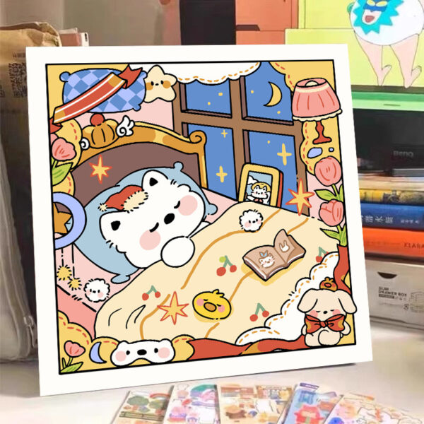 [baby Alice in Wonderland] Painting by Numbers