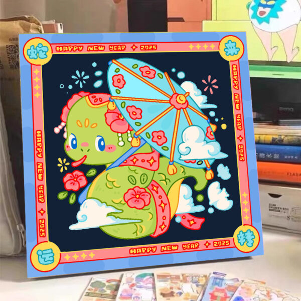 [popcorn baby] Painting by Numbers