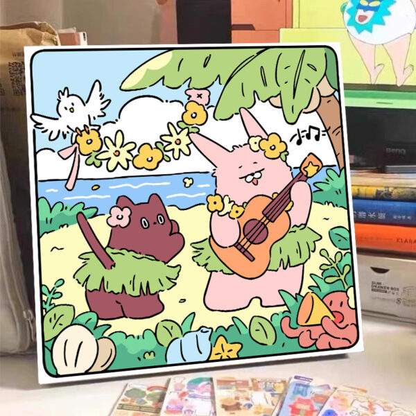 [popcorn baby] Painting by Numbers