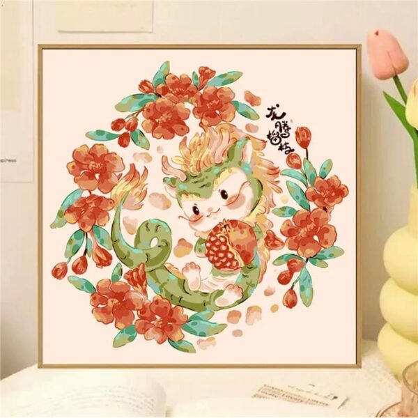 [milk fragrance town] Painting by Numbers