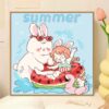 [milk fragrance town] Painting by Numbers