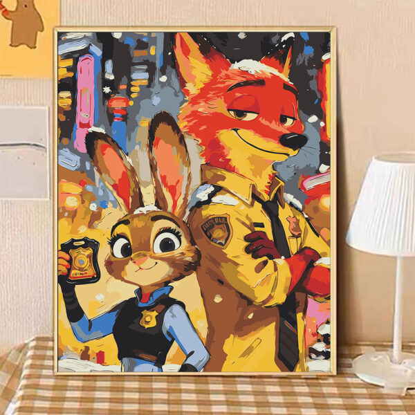 [Zootopia] Painting by Numbers