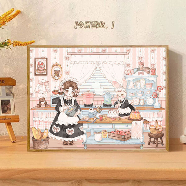 [9th generation backboard] Painting by Nmubers