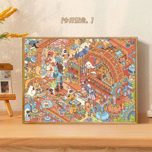 [three sweet and a little salty] Painting by Numbers