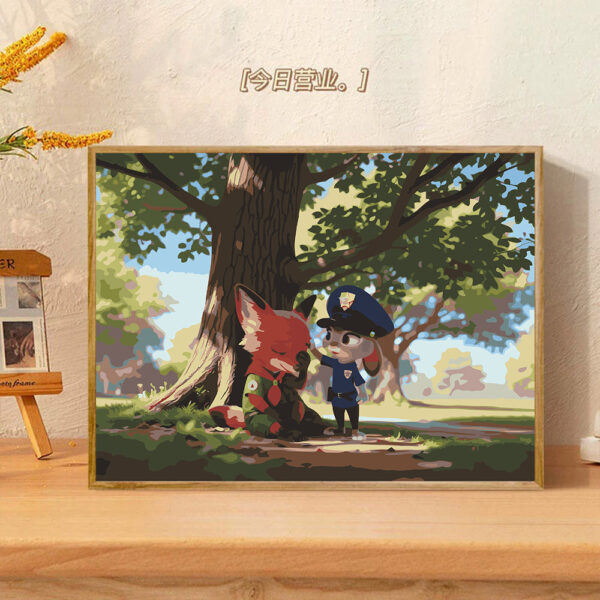 [Zootopia] Painting by Numbers