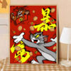 [Cartoon bouquet ] Painting by Numbers