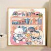 [milk fragrance town] Painting by Numbers