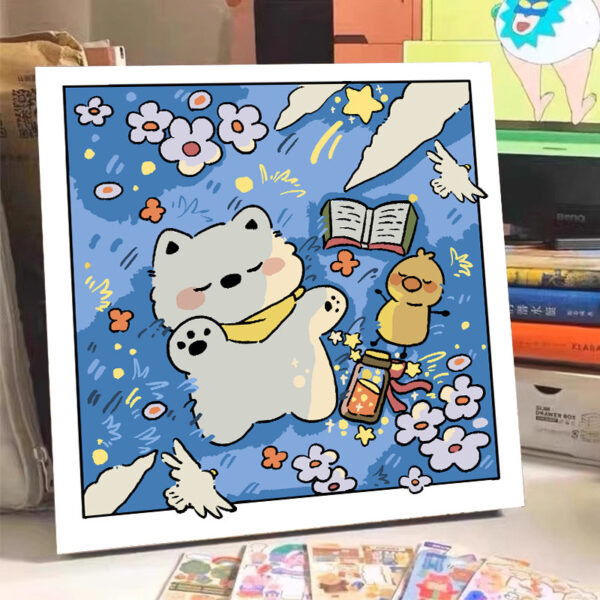 [popcorn baby] Painting by Numbers
