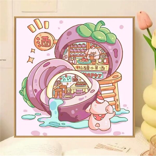 [milk fragrance town] Painting by Numbers