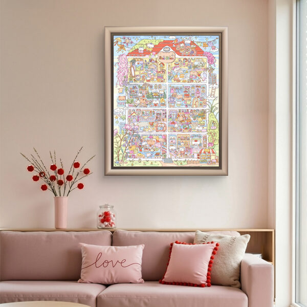 Painting by Numbers - Bear apartment