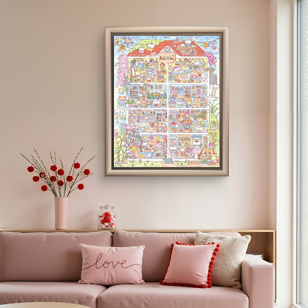 Painting by Numbers - Bear apartment