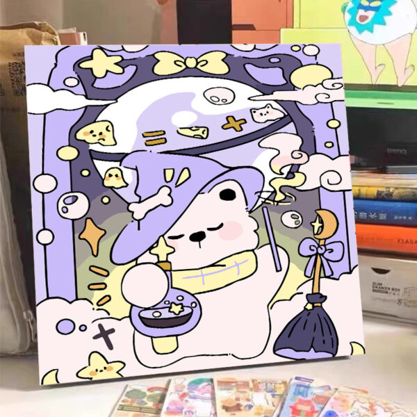 [popcorn baby] Painting by Numbers