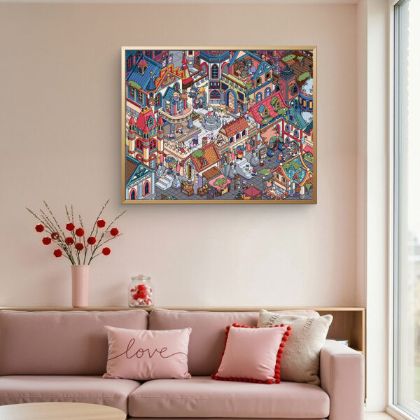 Painting by Numbers -  Healing Department of Slack Illustrator Exclusive Painting