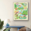 Painting by Numbers -  Healing Department of Slack Illustrator Exclusive Painting