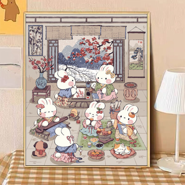[New Year] Painting by Numbers