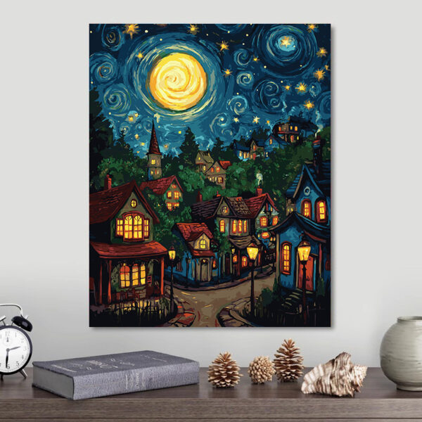 [Van Gogh Starry Sky series] Painting by Numbers