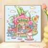 [milk fragrance town] Painting by Numbers