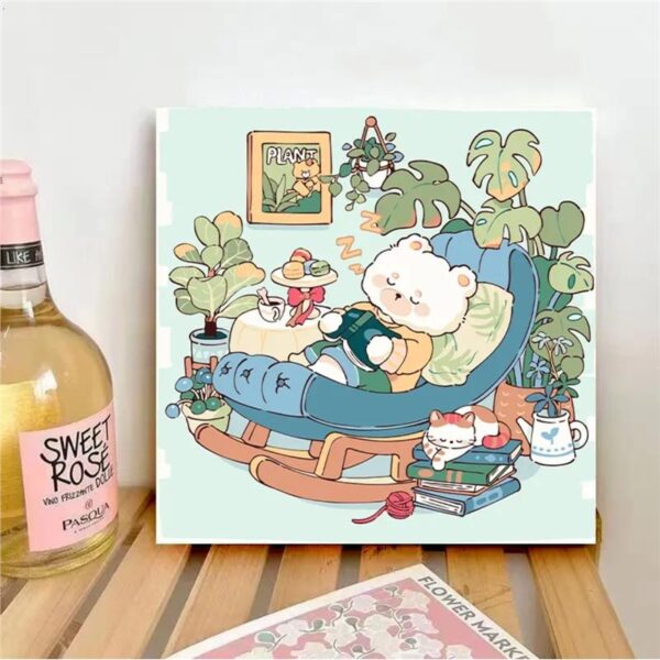 [milk fragrance town] Painting by Numbers